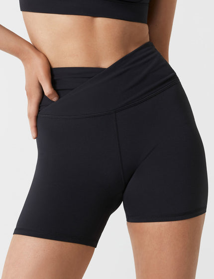 Lilybod Addison Cloud-Core Wrap Short - Blackimages4- The Sports Edit