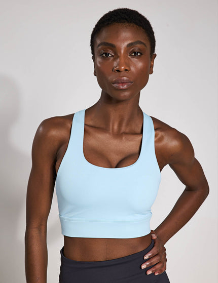 Lilybod Astrid Ultra-Core Sports Bra - Blue Boltimage1- The Sports Edit