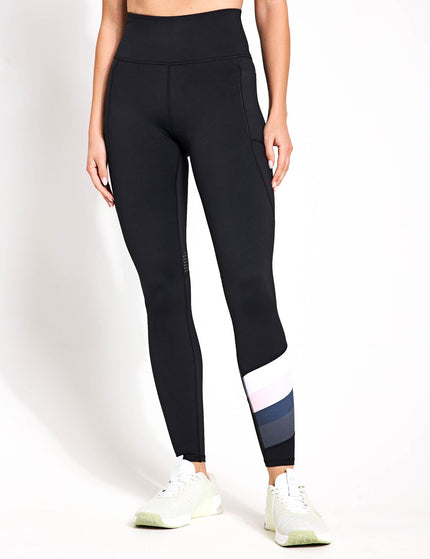 Lilybod Brooklyn Leggings - Black/Lilac/Whiteimage1- The Sports Edit