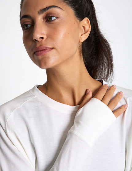 Lilybod Clare Vintage Washed Slub - Whiteimages3- The Sports Edit