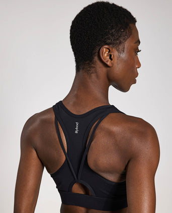 Frankie Cloud-Core Sports Bra - Black