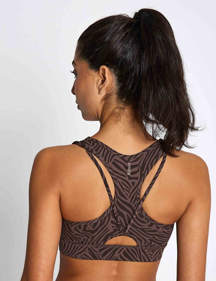 Lilybod Frankie Cloud-Core Sports Bra Printed - Mousseimages2- The Sports Edit