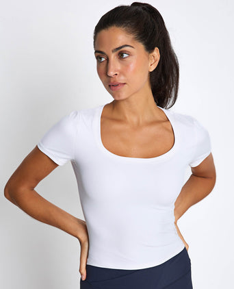 Hague Cloud-Core Tee - White