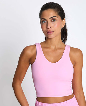 Harper Cloud-Core Sports Bra - Light Pink