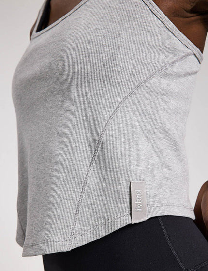 Lilybod Jodie Tank - Grey Marleimage4- The Sports Edit