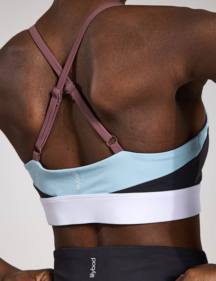 Lilybod The Limitless Shorts Set - Charcoal/Pale Blueimage5- The Sports Edit