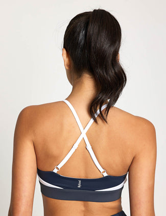 Limitless Sports Bra - Navy Blue