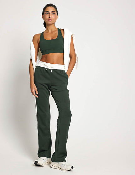 Lilybod Nikki Wide Leg Jogger - Deep Greenimage4- The Sports Edit