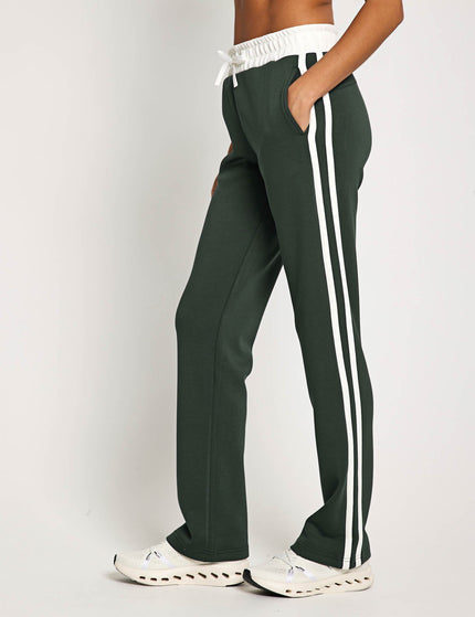 Lilybod Nikki Wide Leg Jogger - Deep Greenimage2- The Sports Edit