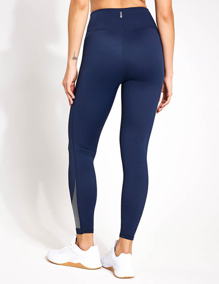 Lilybod Sasha Full Length Legging - Navy Blue/Whiteimage2- The Sports Edit