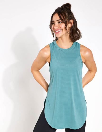 Lilybod Zela Tank Top - Tealimage1- The Sports Edit