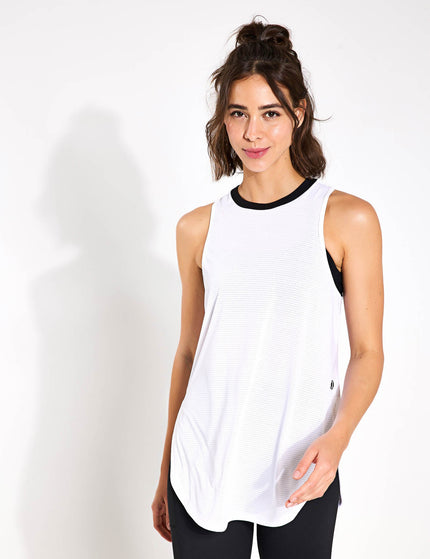 Lilybod Zela Tank Top - Whiteimage1- The Sports Edit