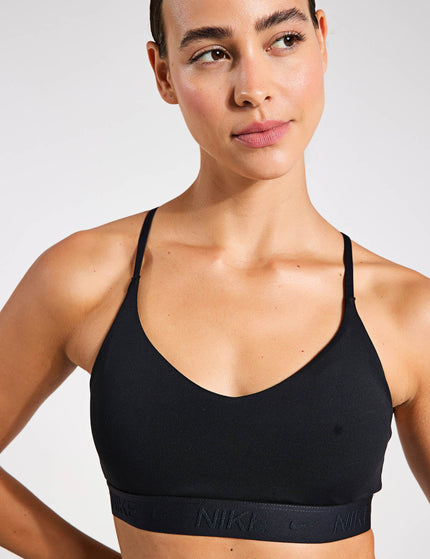 Nike Indy Light Support Sports Bra - Blackimage3- The Sports Edit