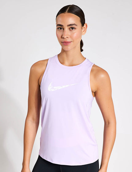 Nike One Graphic Running Tank Top - Lilac Bloom/Whiteimage1- The Sports Edit