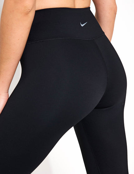 Nike One High Waisted Crop Leggings - Blackimage3- The Sports Edit