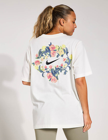 Nike Sportswear Artist Collection Short-Sleeve T-Shirt - Sail/Floralimage2- The Sports Edit