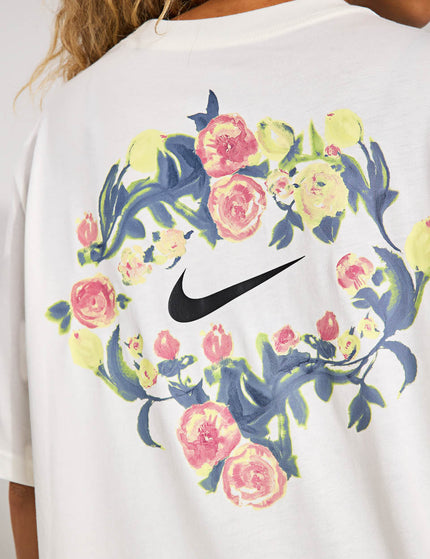 Nike Sportswear Artist Collection Short-Sleeve T-Shirt - Sail/Floralimage4- The Sports Edit