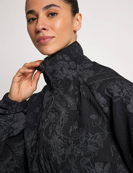 Nike Sportswear Collection Jacquard Track Jacket - Black/Anthraciteimages3- The Sports Edit