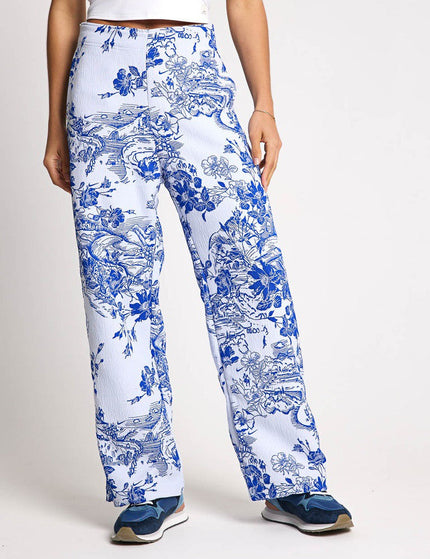 Nike Sportswear Collection Jacquard Track Pants - White/Hyper Royalimage1- The Sports Edit