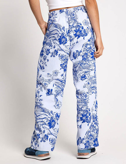 Nike Sportswear Collection Jacquard Track Pants - White/Hyper Royalimage2- The Sports Edit