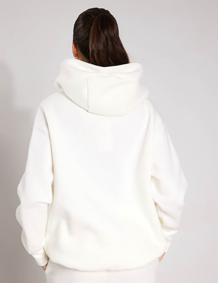 Nike Sportswear Phoenix Fleece Oversized Hoodie - Sail/Blackimage2- The Sports Edit