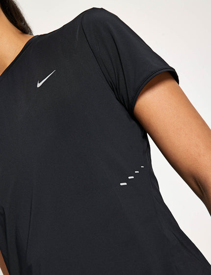 Nike Swift Dri-FIT Short-Sleeve Running Top - Black/Reflective Silverimage4- The Sports Edit