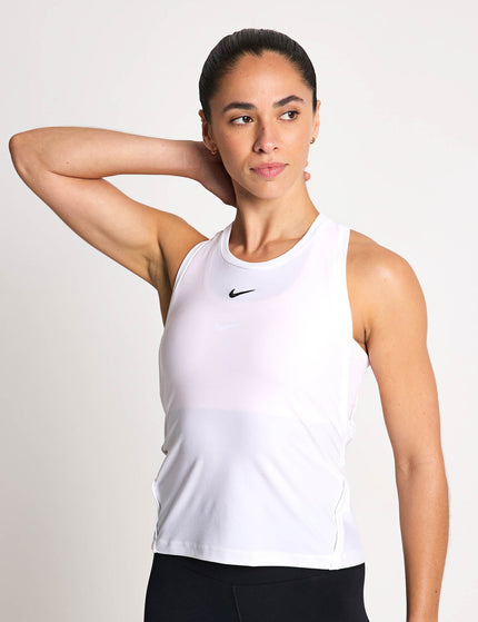 Nike Victory Dri-FIT Tennis Tank Top - White/Blackimage1- The Sports Edit