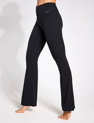 Nike | Zenvy High Waisted Flared Leggings - Black | The