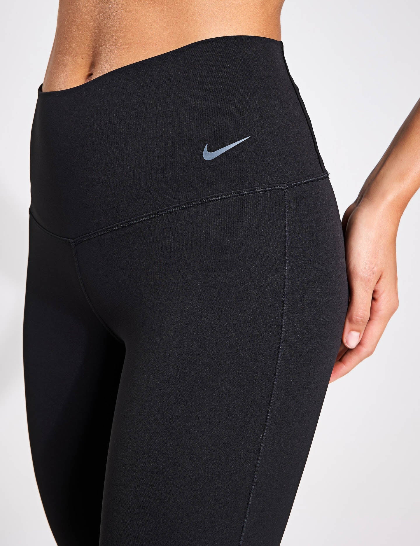 Nike | Zenvy High Waisted Flared Leggings - Black | The