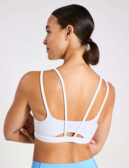 Nike Zenvy Strappy Sports Bra - Whiteimage2- The Sports Edit