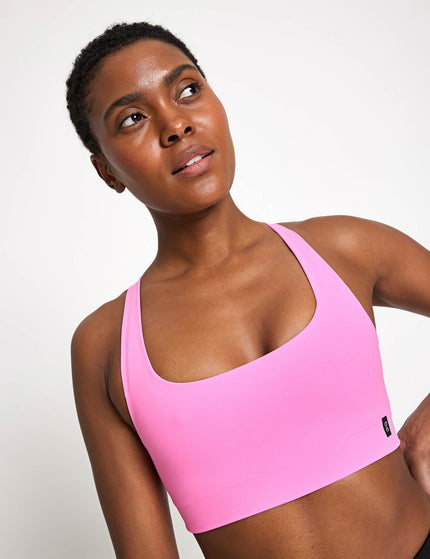 ON Running Studio Bra - Raspberryimage1- The Sports Edit