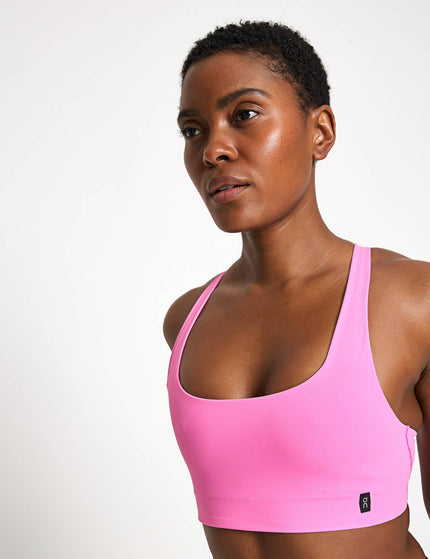 ON Running Studio Bra - Raspberryimage3- The Sports Edit
