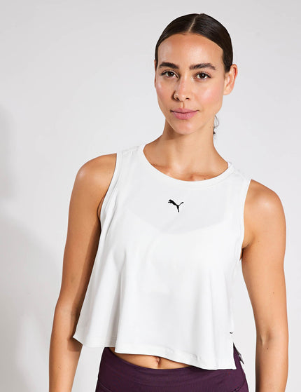 PUMA Cloudspun Sleeveless Tank - Vapor Greyimage1- The Sports Edit