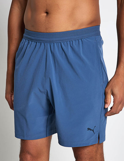 PUMA Tech Training 7" Stretch Woven Short - Dark Indigoimages1- The Sports Edit