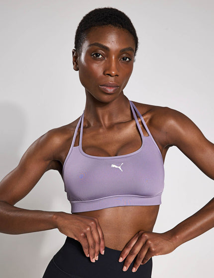 PUMA Move Strappy Bra - Pale Plumimage1- The Sports Edit