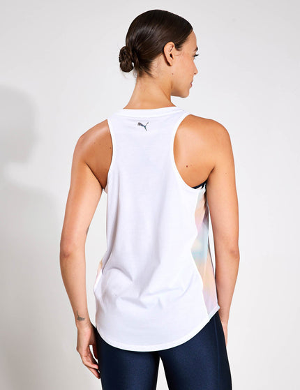 PUMA Summer Daze Training Tank Top - Whiteimage2- The Sports Edit