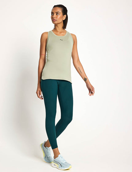 PUMA Cloudspun Racerback Tank - Lux Armyimage4- The Sports Edit