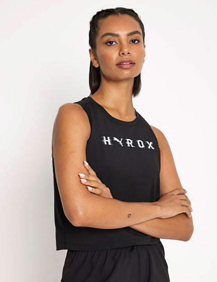 PUMA Puma x Hyrox Cloudspun ThermoAdapt Crop Tank - Blackimage3- The Sports Edit