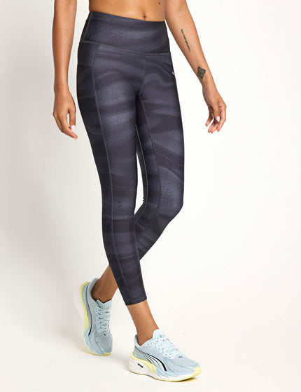 PUMA Run Velocity Print Tights - Blackimage3- The Sports Edit