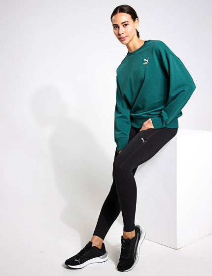 PUMA BETTER CLASSICS Relaxed Crew - Cold Greenimage4- The Sports Edit