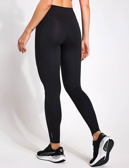 PUMA Cloudspun High Waisted Full-Length Tights - Blackimage2- The Sports Edit