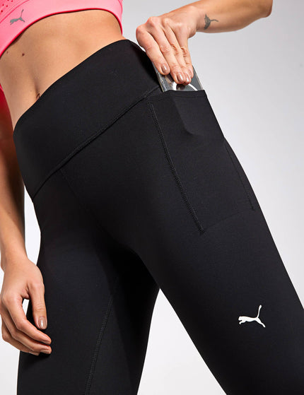 PUMA Cloudspun High Waisted Full-Length Tights - Blackimage3- The Sports Edit