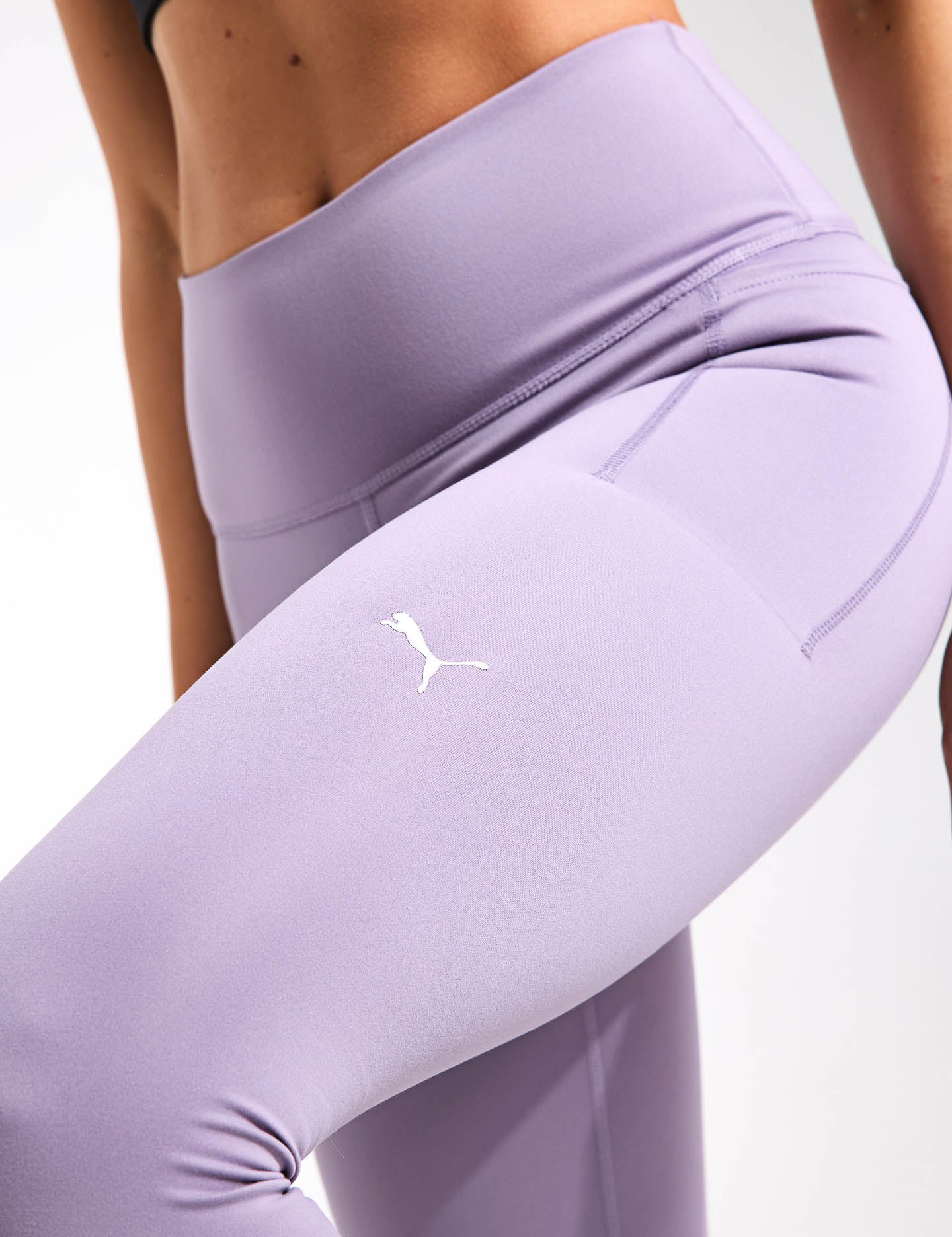 Puma Cloudspun High Waist Pants Purple Xs Woman