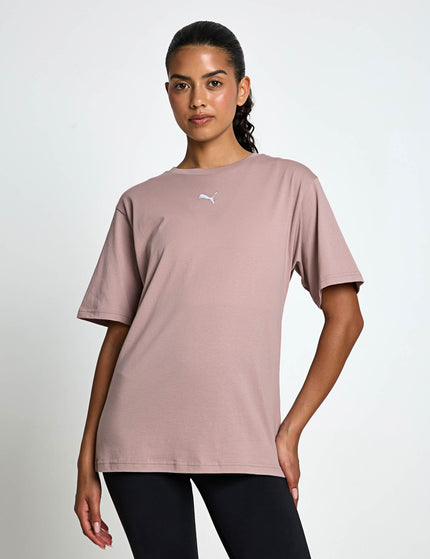 PUMA Essentials Relaxed Tee - Sandstoneimages1- The Sports Edit