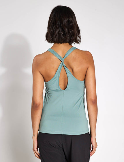 PUMA Move Cloudspun Loose Fit Tank - Green Moonimage2- The Sports Edit