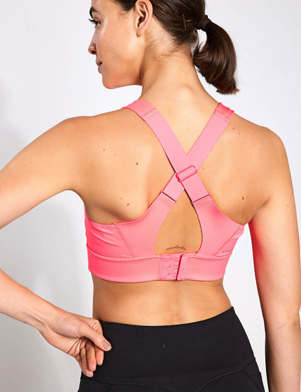 PUMA PWRbreathe Run Bra - Sunset Glowimage2- The Sports Edit