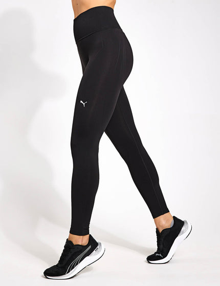 PUMA SHAPELUXE Seamless Tights - Black/Vapor Catimage2- The Sports Edit