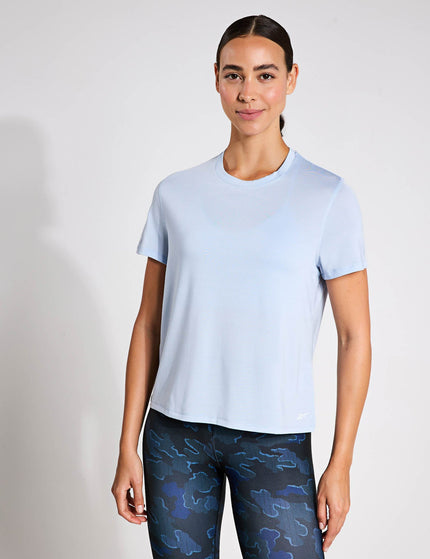 Reebok Chill Athletic T-Shirt - Pale Blueimage2- The Sports Edit