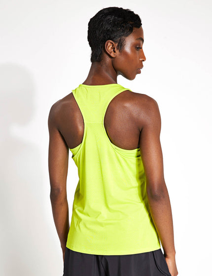 Reebok Chill Athletic Tank Top - Acid Yellowimage2- The Sports Edit