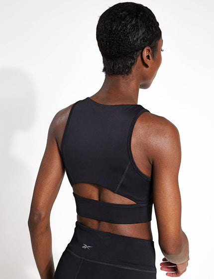 Reebok ID Train High-Support Bra - Night Blackimage2- The Sports Edit
